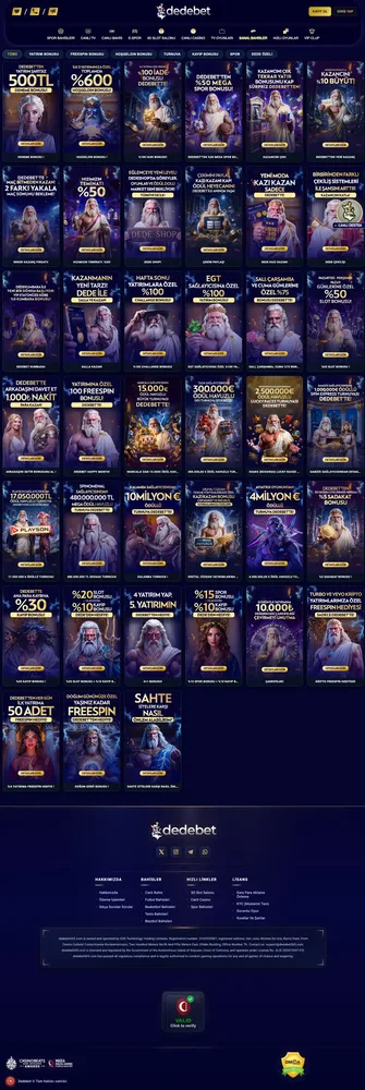 dedebet bonus